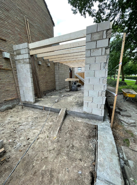 Stap 3: Ruwbouw & Opbouw