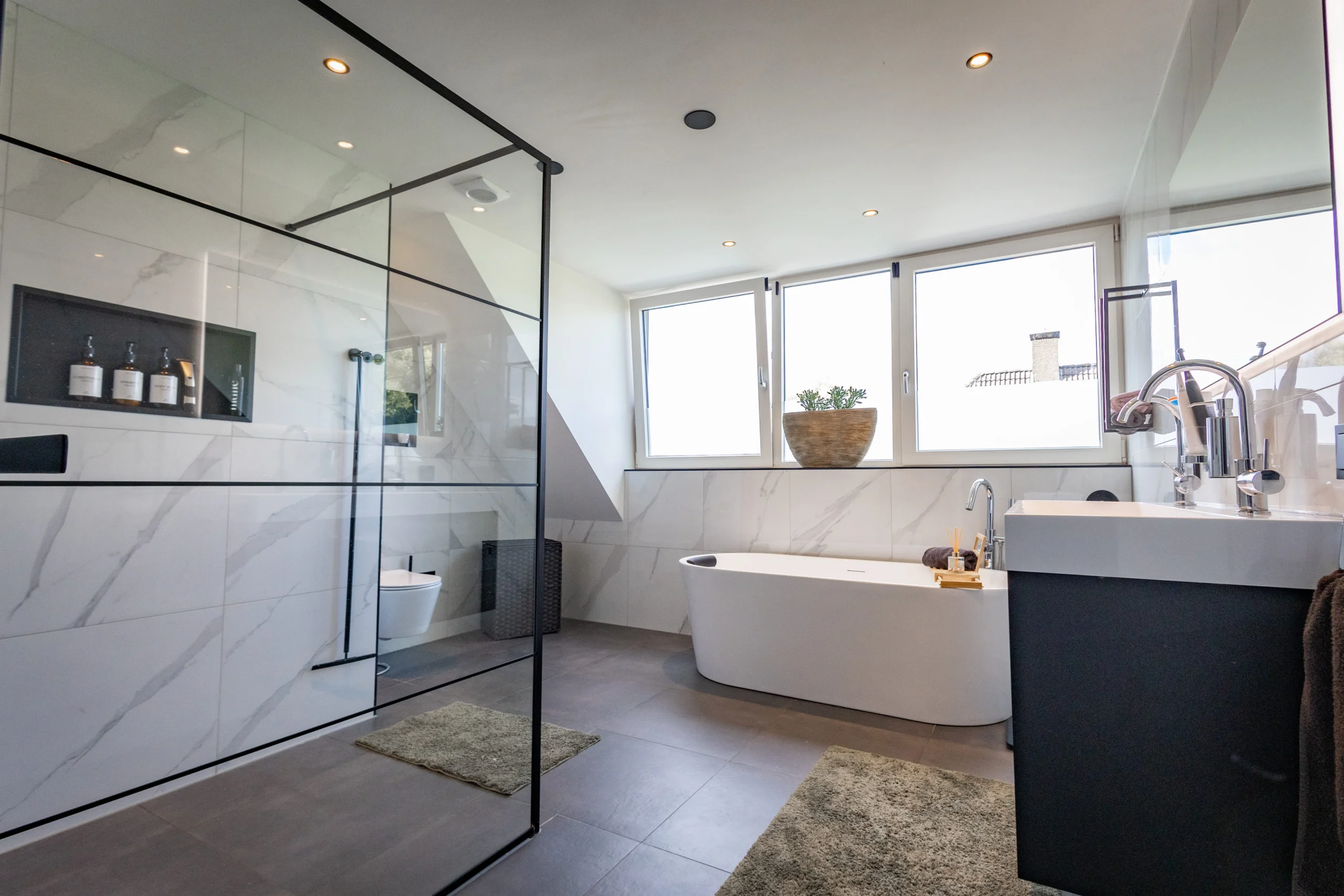 Totale verbouwing Badkamer